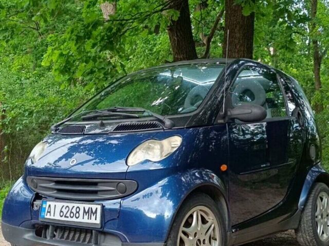 Синій Смарт Fortwo, об'ємом двигуна 0.7 л та пробігом 182 тис. км за 3000 $, фото 4 на Automoto.ua