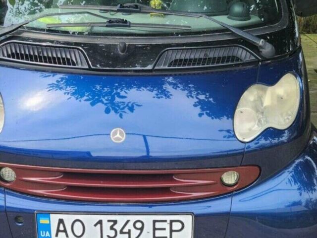 Синий Смарт Форту, объемом двигателя 0.7 л и пробегом 32 тыс. км за 3500 $, фото 2 на Automoto.ua