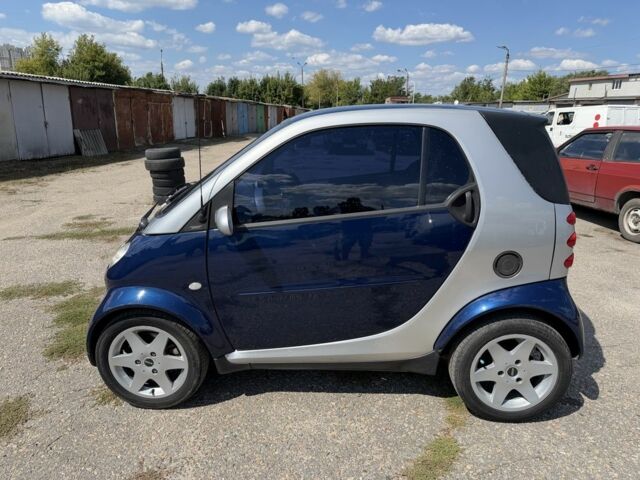 Синій Смарт Fortwo, об'ємом двигуна 0.7 л та пробігом 206 тис. км за 3298 $, фото 1 на Automoto.ua
