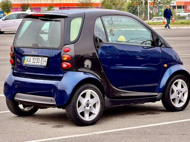 Синій Смарт Fortwo, об'ємом двигуна 0.7 л та пробігом 140 тис. км за 3300 $, фото 2 на Automoto.ua