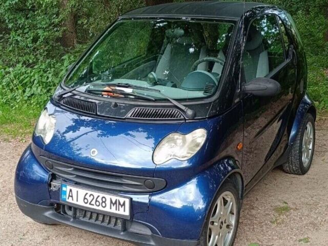 Синій Смарт Fortwo, об'ємом двигуна 0.7 л та пробігом 182 тис. км за 3000 $, фото 17 на Automoto.ua