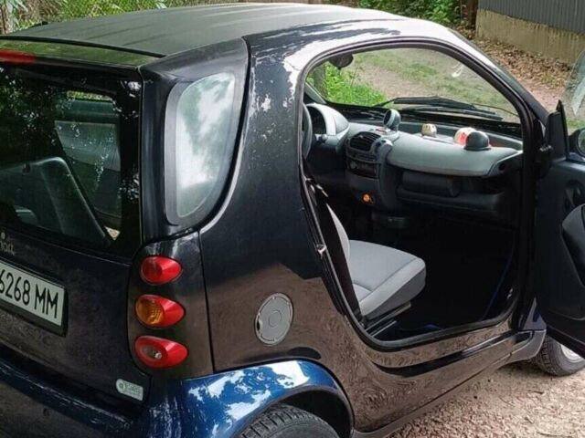 Синій Смарт Fortwo, об'ємом двигуна 0.7 л та пробігом 182 тис. км за 3000 $, фото 12 на Automoto.ua