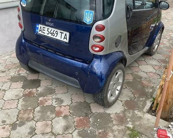 Синій Смарт Fortwo, об'ємом двигуна 0.7 л та пробігом 160 тис. км за 3200 $, фото 2 на Automoto.ua