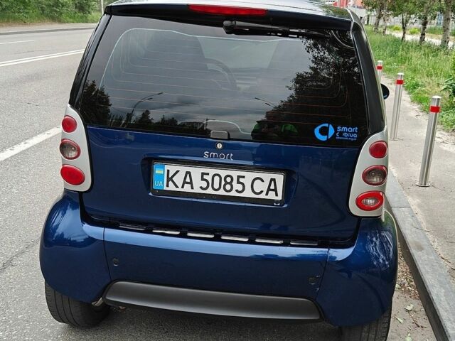Синий Смарт Форту, объемом двигателя 0.7 л и пробегом 227 тыс. км за 3500 $, фото 2 на Automoto.ua