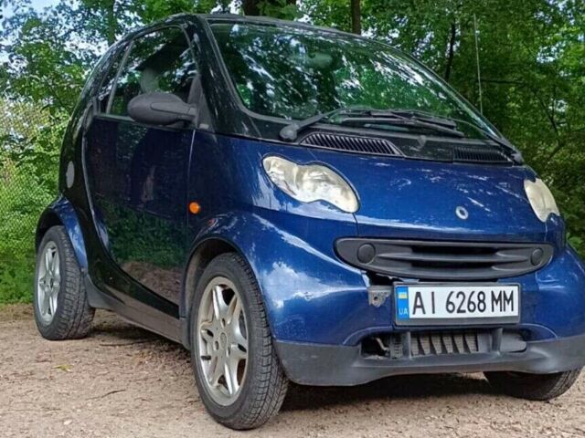 Синій Смарт Fortwo, об'ємом двигуна 0.7 л та пробігом 182 тис. км за 3000 $, фото 2 на Automoto.ua