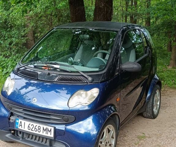 Синій Смарт Fortwo, об'ємом двигуна 0.7 л та пробігом 182 тис. км за 3100 $, фото 21 на Automoto.ua