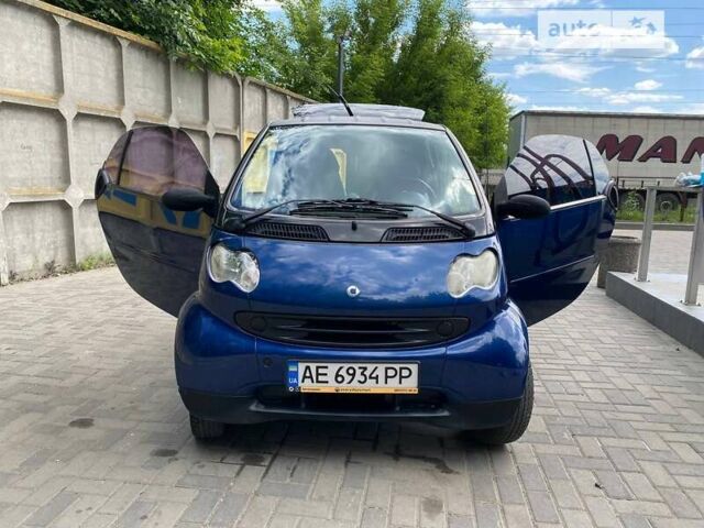 Синій Смарт Fortwo, об'ємом двигуна 0.7 л та пробігом 212 тис. км за 3700 $, фото 6 на Automoto.ua