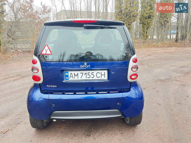 Синій Смарт Fortwo, об'ємом двигуна 0.7 л та пробігом 130 тис. км за 3599 $, фото 3 на Automoto.ua