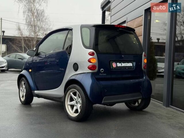 Синій Смарт Fortwo, об'ємом двигуна 0.7 л та пробігом 232 тис. км за 3900 $, фото 3 на Automoto.ua