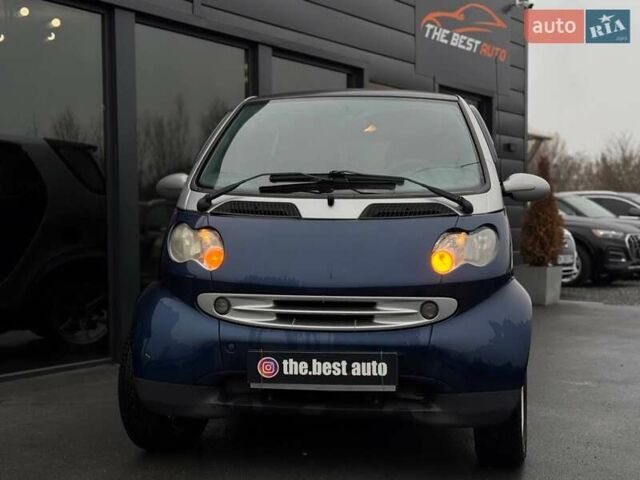 Синій Смарт Fortwo, об'ємом двигуна 0.7 л та пробігом 232 тис. км за 3900 $, фото 1 на Automoto.ua