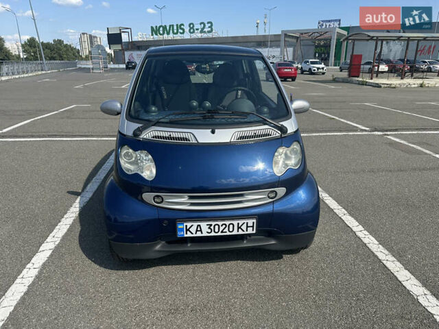Синій Смарт Fortwo, об'ємом двигуна 0.7 л та пробігом 215 тис. км за 3300 $, фото 3 на Automoto.ua