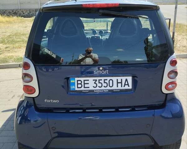 Синій Смарт Fortwo, об'ємом двигуна 0.7 л та пробігом 81 тис. км за 4200 $, фото 5 на Automoto.ua