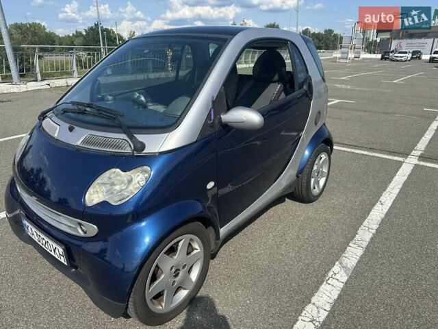 Синій Смарт Fortwo, об'ємом двигуна 0.7 л та пробігом 215 тис. км за 3300 $, фото 4 на Automoto.ua