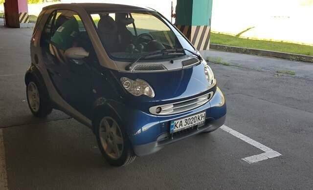 Синій Смарт Fortwo, об'ємом двигуна 0.7 л та пробігом 191 тис. км за 4200 $, фото 11 на Automoto.ua