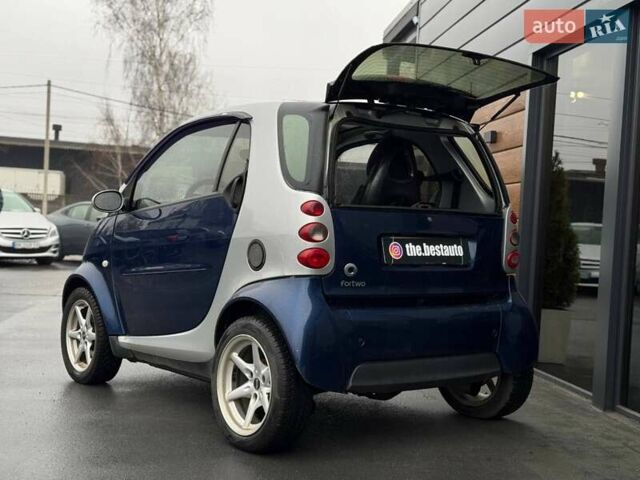 Синій Смарт Fortwo, об'ємом двигуна 0.7 л та пробігом 232 тис. км за 3900 $, фото 17 на Automoto.ua
