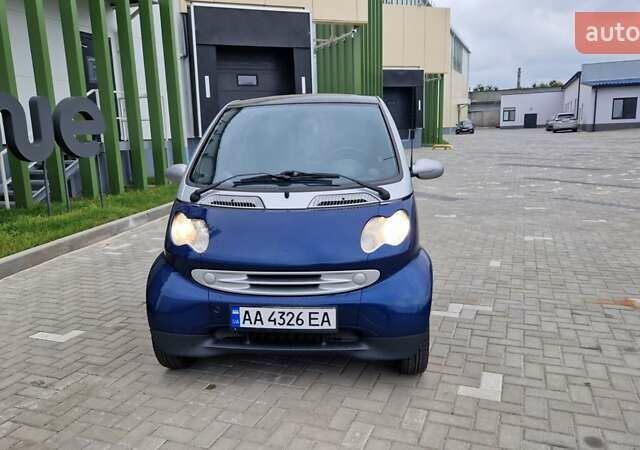 Смарт Fortwo 2006 у Києві на Automoto.ua Синій Смарт Fortwo, об'ємом двигуна 0.7 л та пробігом 207 тис. км за 3300 $, фото 1 на Automoto.ua
