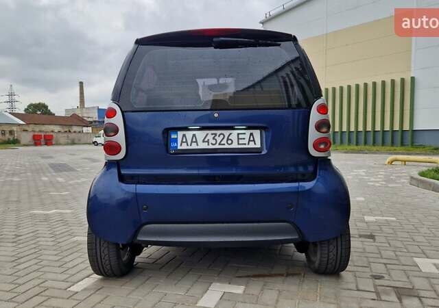 Смарт Fortwo 2006 у Києві на Automoto.ua Синій Смарт Fortwo, об'ємом двигуна 0.7 л та пробігом 207 тис. км за 3300 $, фото 2 на Automoto.ua