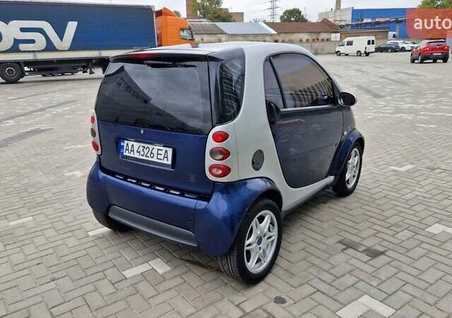 Смарт Fortwo 2006 у Києві на Automoto.ua Синій Смарт Fortwo, об'ємом двигуна 0.7 л та пробігом 207 тис. км за 3300 $, фото 7 на Automoto.ua