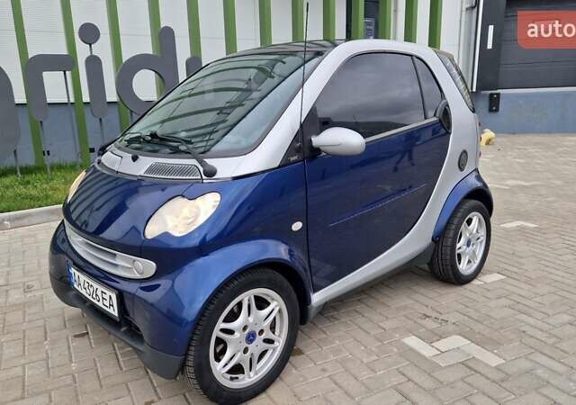 Смарт Fortwo 2006 у Києві на Automoto.ua Синій Смарт Fortwo, об'ємом двигуна 0.7 л та пробігом 207 тис. км за 3300 $, фото 12 на Automoto.ua