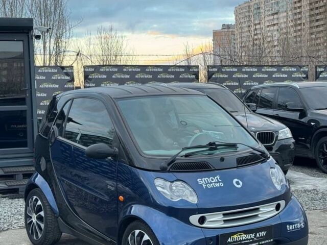 Синий Смарт Форту, объемом двигателя 0.8 л и пробегом 120 тыс. км за 3700 $, фото 2 на Automoto.ua