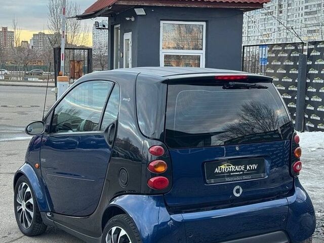 Синий Смарт Форту, объемом двигателя 0.7 л и пробегом 120 тыс. км за 3500 $, фото 2 на Automoto.ua