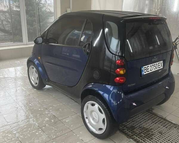 Синій Смарт Fortwo, об'ємом двигуна 0.7 л та пробігом 156 тис. км за 4300 $, фото 11 на Automoto.ua
