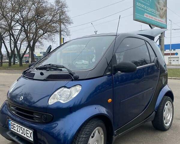 Синій Смарт Fortwo, об'ємом двигуна 0.7 л та пробігом 156 тис. км за 4300 $, фото 2 на Automoto.ua