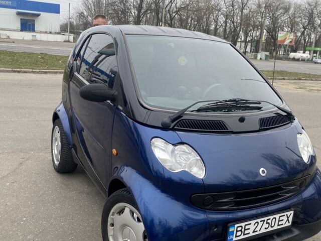 Синий Смарт Форту, объемом двигателя 0.7 л и пробегом 156 тыс. км за 4000 $, фото 1 на Automoto.ua