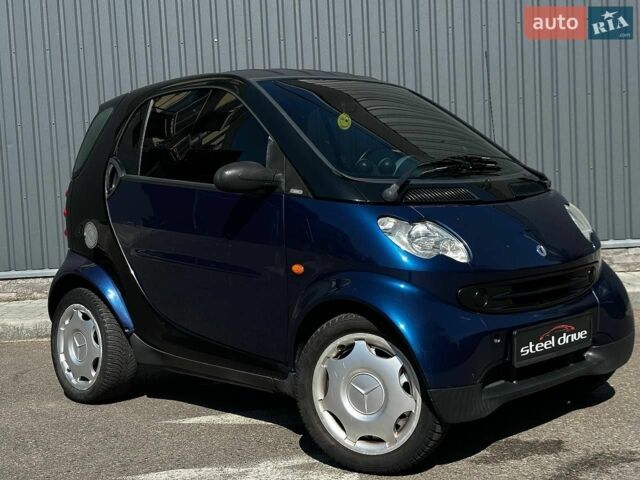 Синій Смарт Fortwo, об'ємом двигуна 0.7 л та пробігом 156 тис. км за 4699 $, фото 7 на Automoto.ua