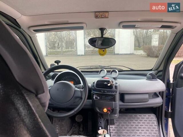 Синій Смарт Fortwo, об'ємом двигуна 0.7 л та пробігом 156 тис. км за 4300 $, фото 7 на Automoto.ua