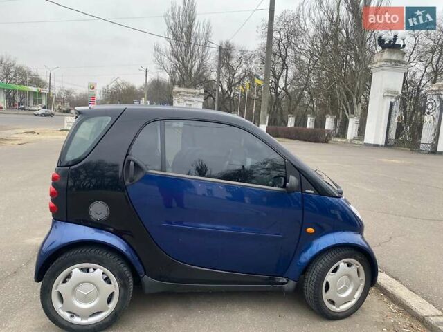 Синій Смарт Fortwo, об'ємом двигуна 0.7 л та пробігом 156 тис. км за 4300 $, фото 3 на Automoto.ua
