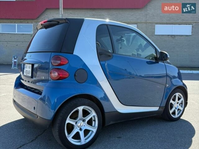 Синій Смарт Fortwo, об'ємом двигуна 0.8 л та пробігом 209 тис. км за 5300 $, фото 2 на Automoto.ua