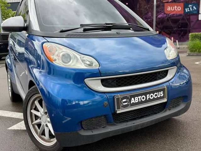 Синий Смарт Форту, объемом двигателя 1 л и пробегом 160 тыс. км за 5490 $, фото 3 на Automoto.ua