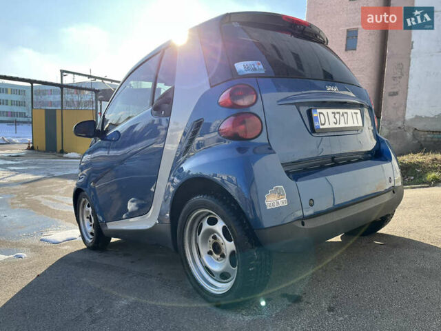 Синий Смарт Форту, объемом двигателя 1 л и пробегом 132 тыс. км за 5400 $, фото 3 на Automoto.ua