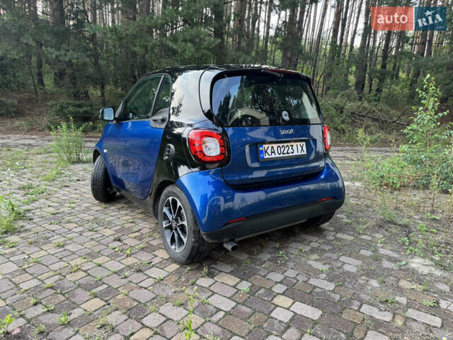 Синий Смарт Форту, объемом двигателя 1 л и пробегом 128 тыс. км за 9300 $, фото 3 на Automoto.ua