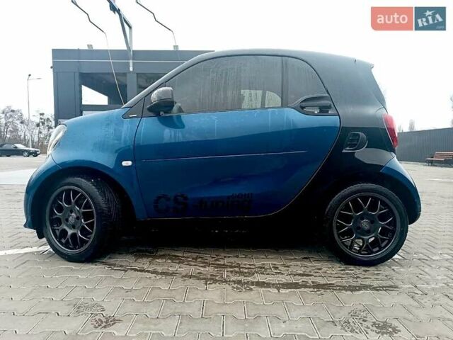 Синий Смарт Форту, объемом двигателя 1 л и пробегом 60 тыс. км за 8000 $, фото 6 на Automoto.ua
