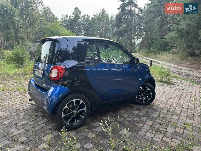 Синий Смарт Форту, объемом двигателя 1 л и пробегом 128 тыс. км за 8700 $, фото 4 на Automoto.ua