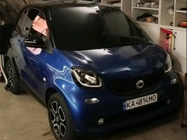 Синий Смарт Форту, объемом двигателя 0.9 л и пробегом 70 тыс. км за 11500 $, фото 1 на Automoto.ua