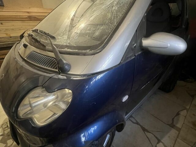 Синій Смарт Fortwo, об'ємом двигуна 0.6 л та пробігом 141 тис. км за 1850 $, фото 1 на Automoto.ua