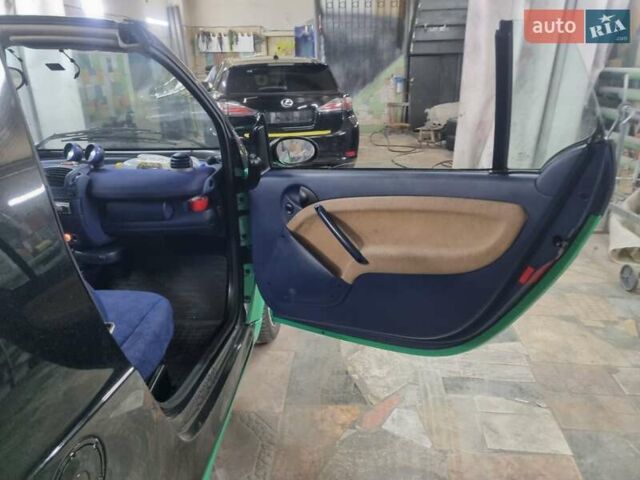 Зелений Смарт Fortwo, об'ємом двигуна 0.6 л та пробігом 250 тис. км за 3800 $, фото 16 на Automoto.ua
