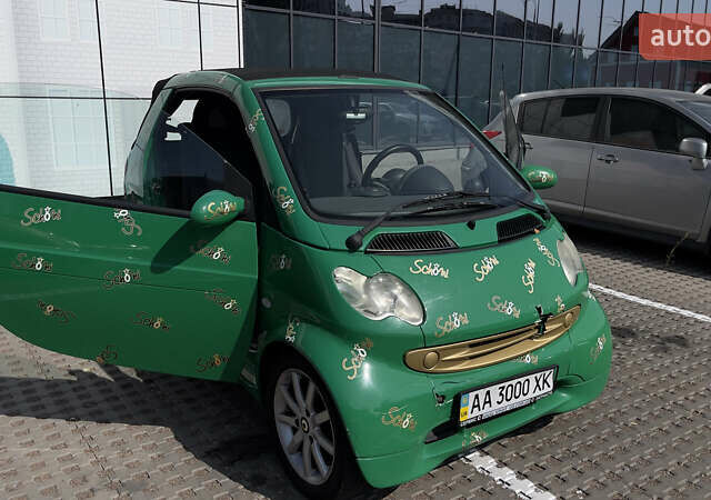 Зеленый Смарт Форту, объемом двигателя 0.7 л и пробегом 135 тыс. км за 3500 $, фото 2 на Automoto.ua