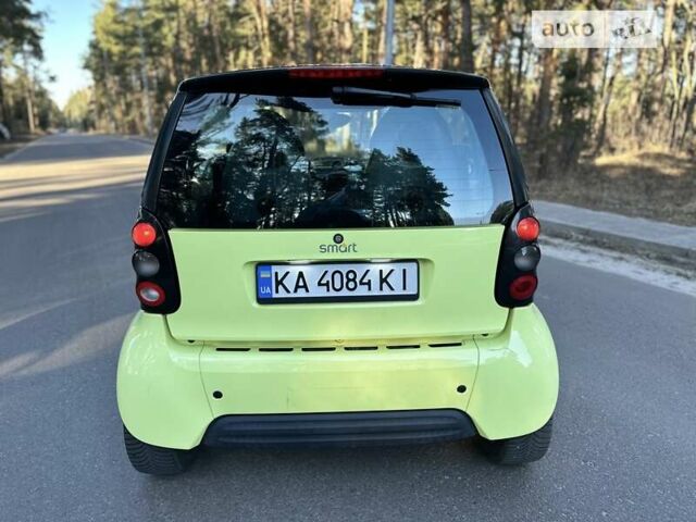 Зелений Смарт Fortwo, об'ємом двигуна 0.6 л та пробігом 135 тис. км за 3500 $, фото 7 на Automoto.ua