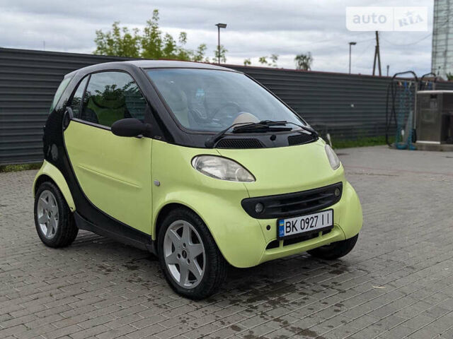 Зелений Смарт Fortwo, об'ємом двигуна 0.6 л та пробігом 143 тис. км за 3100 $, фото 2 на Automoto.ua