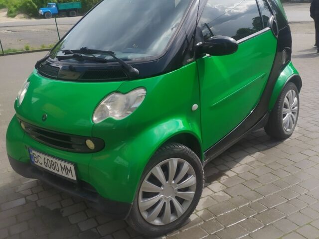 Зелений Смарт Fortwo, об'ємом двигуна 0.7 л та пробігом 190 тис. км за 2299 $, фото 1 на Automoto.ua