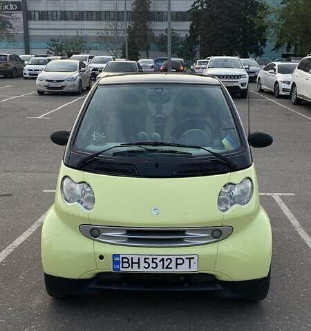 Зелений Смарт Fortwo, об'ємом двигуна 0.7 л та пробігом 161 тис. км за 3550 $, фото 1 на Automoto.ua