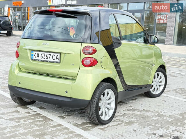 Смарт Форту 2011 в Киеве на Automoto.ua Зеленый Смарт Форту, объемом двигателя 0.8 л и пробегом 128 тыс. км за 5300 $, фото 3 на Automoto.ua
