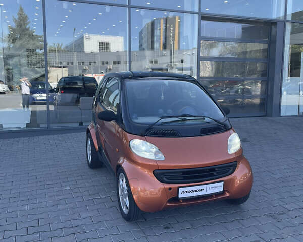 Помаранчевий Смарт Fortwo, об'ємом двигуна 0.6 л та пробігом 202 тис. км за 3200 $, фото 2 на Automoto.ua