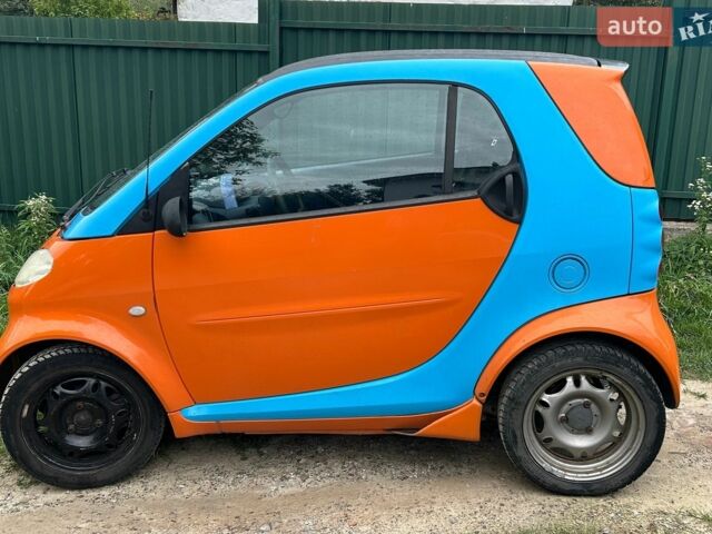 Помаранчевий Смарт Fortwo, об'ємом двигуна 0.6 л та пробігом 232 тис. км за 2300 $, фото 3 на Automoto.ua