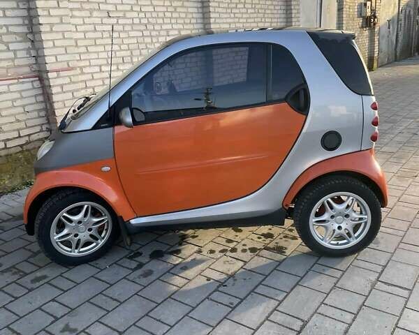 Помаранчевий Смарт Fortwo, об'ємом двигуна 0.7 л та пробігом 220 тис. км за 2700 $, фото 1 на Automoto.ua
