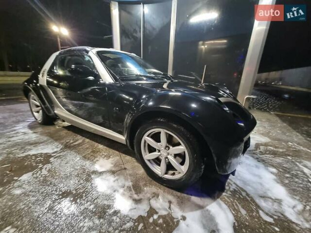 Черный Смарт Родстер, объемом двигателя 0.7 л и пробегом 231 тыс. км за 3500 $, фото 3 на Automoto.ua